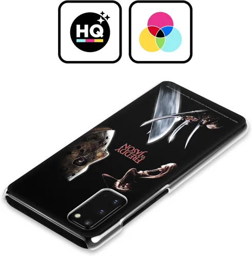 Vista 2 de Head Case Designs Funda rígida con licencia oficial de Freddy VS. Jason Freddy vs. Jason Freddy vs. Jason Graphics compatible con Samsung Galaxy S20