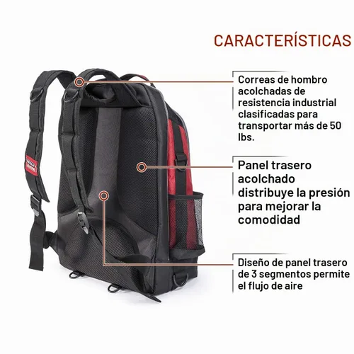 Vista 6 de Lincoln Electric Mochila Duffel 2 en 1 para Soldador - K4799-1