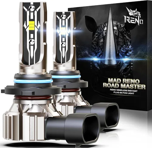 Vista 6 de RENO Bombillas antiniebla H4 Powersports ATV UTV, paquete de 2 bombillas ATV UTV
