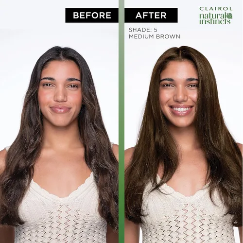 Vista 4 de Clairol Natural Instincts - Tinte semipermanente para el cabello, color negro 2, paquete de 1 unidad