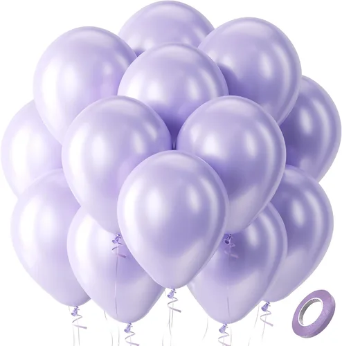 Vista 194 de Bezente Paquete de 100 globos blancos de látex de 12 pulgadas para 04-blanco-G20