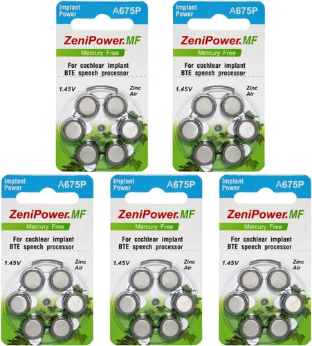 Vista 6 de Zenipower Baterías para audífonos, tamaño 312 (60 baterías)