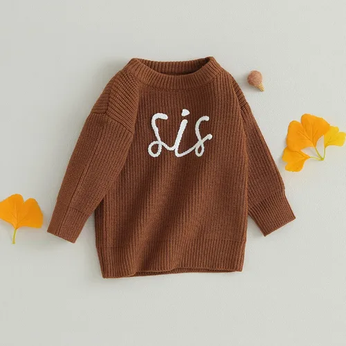 Vista 3 de Karwuiio Suéter de punto para bebé, niña, niño, sudadera de punto para bebé, ropa de otoño e invierno