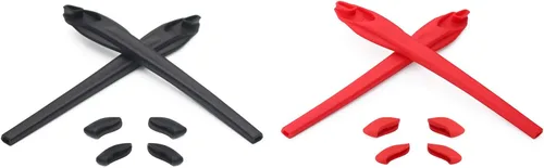 Vista 19 de Eye Opening Stuff Kits de goma de repuesto para auriculares y nariz compatibles con gafas de sol Oakley Flak 2.0/Flak 2.0 XL OO9188