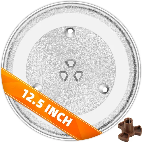 Vista 11 de Reemplazo de platos giratorios de microondas de 10 pulgadas, placa de vidrio para microondas compatible con Whirlpool, la pieza de repuesto exacta