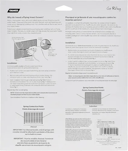 Vista 7 de Camco - Mosquitero contra insectos voladores