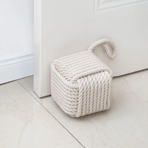 Vista 12 de Marwood Tope de Puerta de Tela Decorativo Topes de Puerta para Hogar y Oficina, 3.3 libras con Peso Tope de Puerta Interior Resistente Tope