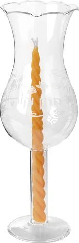 Vista 3 de Ner Mitzvah Juego de velas Chuppah para ceremonia de boda con velas, 2 unidades, juego de velas Chupah