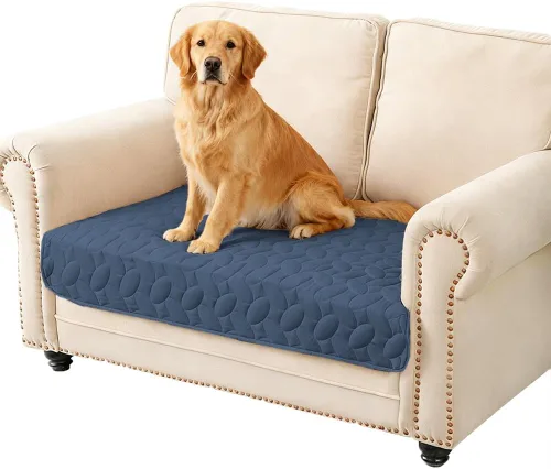 Vista 55 de Ameritex Funda impermeable para cama de mascotas, manta antideslizante para cama de perro, para sofá y muebles, impermeable, nuevo diseño