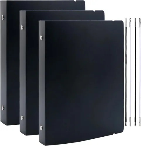 Vista 11 de BAOFALI 10PCS A5 Size Dividers for 6 Ring Binder,with Reinforced Edge and 10 Tabs,Paper Index Divider Category Page Tab Indexing Cards Die and Stamp