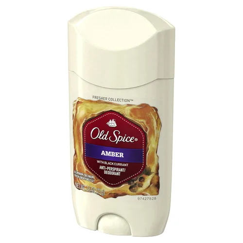 Vista 7 de Old Spice Fresher Collection Invisible sólida de los hombres antitranspirante y desodorante, Ambar