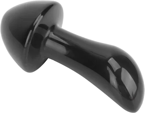 Vista 6 de Yinhing Piedras de masaje con forma de hongo de piedra caliente, herramienta Guasha, tabla Gua Sha para cuerpo, cara, spa, meditación relajante