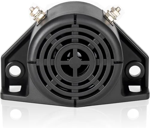 Vista 9 de Alarma de respaldo para coche, 110 dB 12 V-48 V CC resistente al agua, alarma de advertencia industrial de alta resistencia con tono de pitido súper