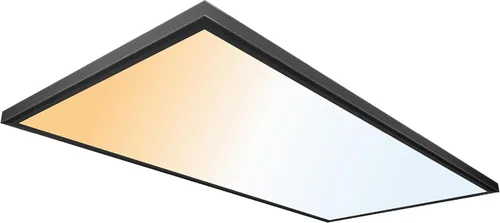 Vista 13 de Ultralux Panel de luz LED de 2x2 pies - Iluminación de borde, montaje en superficie para techo de hogar y oficina TRIAC regulable, sin parpadeo