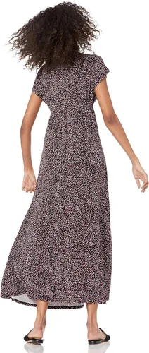 Vista 3 de Tienda Essentials - Vestido largo para mujer, entallado en la cintura (disponible en tallas extragrandes)