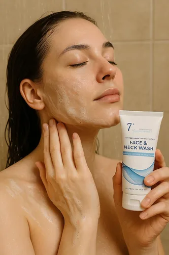 Vista 4 de Microdermabrasión Queratosis Pilaris y acné Exfoliante de limpieza profunda facial y corporal, borrador de golpes KP, exfoliante para el acné