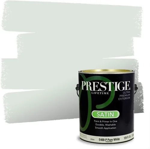 Vista 163 de PRESTIGE Paints - Pintura exterior e imprimación en uno, 1 galón, satinado, verde Bayou
