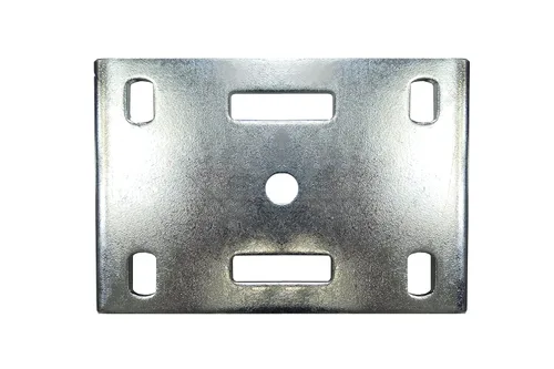 Vista 13 de Shepherd Hardware 8734 Rueda giratoria de puerta con resorte libre de pinchazos de alta resistencia con soporte universal, rueda de 8 pulgadas