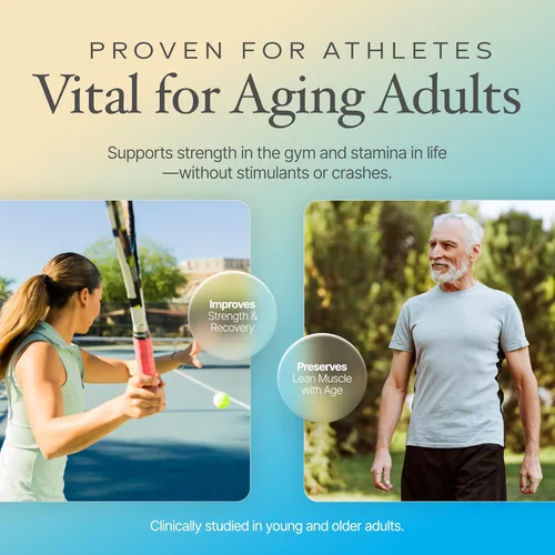 Vista 4 de Prime Powders Suplemento de HMB y vitamina D3, fórmula patentada de 1,500 mg con dosis clínica, conserva el músculo magro con un rendimiento sin