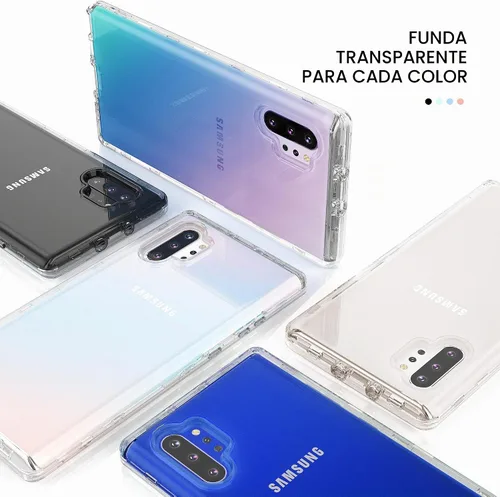 Vista 7 de ULAK Compatible con Samsung Note 10 Plus 5G, resistente a los golpes, resistente, transparente, suave, TPU funda protectora para Samsung Galaxy Note