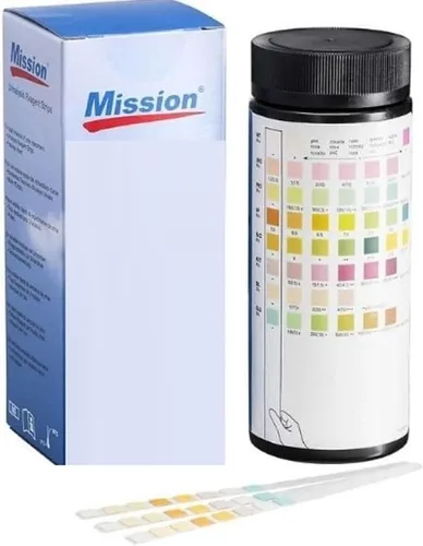 Tiras de prueba genéricas hechas para análisis de 10Ps, 100 tiras, azules