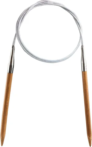 Vista 9 de Weabetfu - Aguja de tejer circular de bambú, longitud de 32 pulgadas para proyectos de tejido creativo hecho a mano, DIY y cualquier tipo de hilo