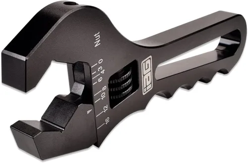 Vista 8 de IAG Performance AN 3AN-16AN - Llave inglesa ajustable para manguera de aluminio ligero, color negro