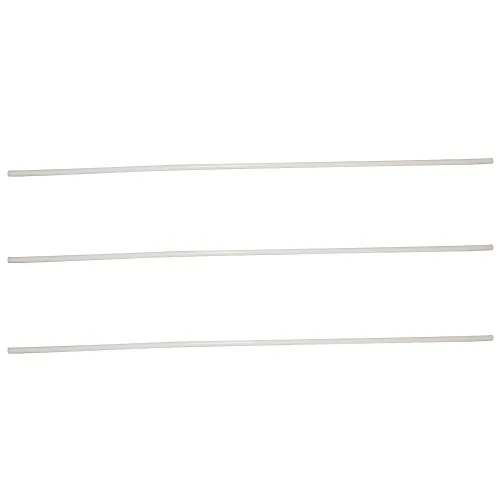 Vista 3 de Bettomshin 3 varillas de polioximetileno de POM, 0.472 in, diámetro externo, 3.3 ft, longitud de 3,28 pies, redondas, de plástico, redondas