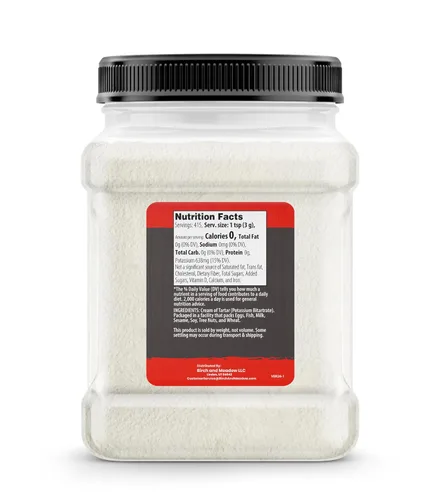 Vista 2 de Birch & Meadow Crema de tártaro, 2.75 libras, Ingrediente para hornear, Estabilizador