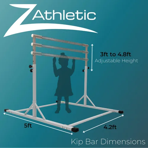 Vista 3 de Z Athletic Barra de gimnasia expandible Kip