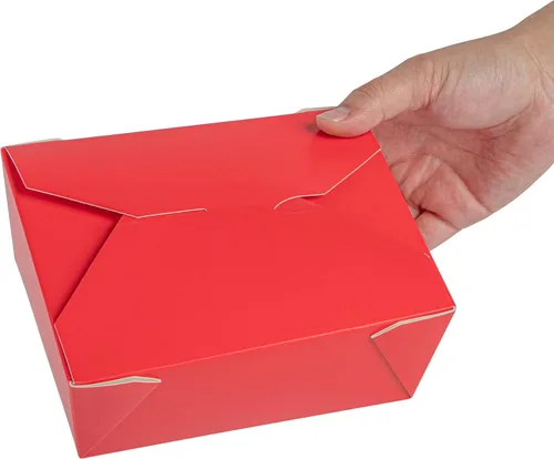 Vista 407 de Restaurantware Bio Tek - Cajas para llevar de 30 onzas, 200 loncheras para llevar, cierre de tabulación, resistentes al calor, desechables, de papel