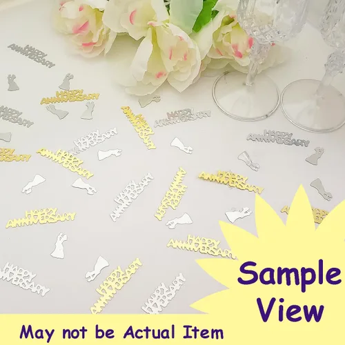 Vista 4 de Confetti Mix - Baby Shower Boy - 2 bolsas de media onza (1 oz) #9116 Q01