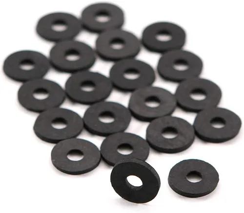 Vista 15 de Arandelas de goma EPDM negras – varios tamaños para postes de montaje de accesorios y retención de funda Kydex