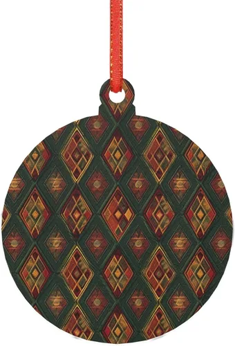 Vista 10 de Christmas Ornament 3" Large Acrylic Christmas Tree Pendant Grimace Pumpkin Lantern Hanging Ornament Accessories 2025 Xmas Decoration Pendant for