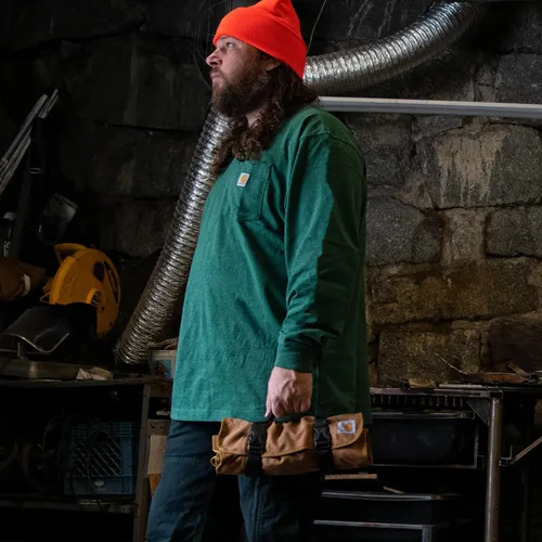 Vista 5 de Carhartt Rollo utilitario de 18 bolsillos, bolsa de organización de herramientas resistente al agua duradera