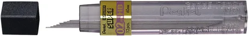 Vista 3 de Pentel Super Hi-Polymer Recarga 0.008 in, 12 Piezas/Tubo (C502-HB)