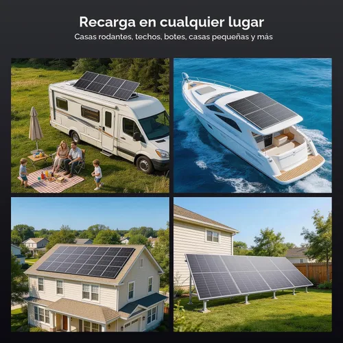 Vista 8 de N-tipo 16BB 400W panel solar bifacial, 2×200W paneles solares
