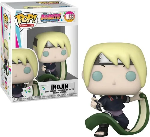Vista 2 de POP Boruto: Naruto The Next Generation - Figura de vinilo Inojin Funko (paquete con funda protectora de caja compatible), multicolor, 3.75 pulgadas