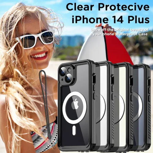 Vista 8 de AICase Funda impermeable para teléfono, función universal de autocomprobación, bolsa seca para la playa, artículos esenciales de viaje para iPhone