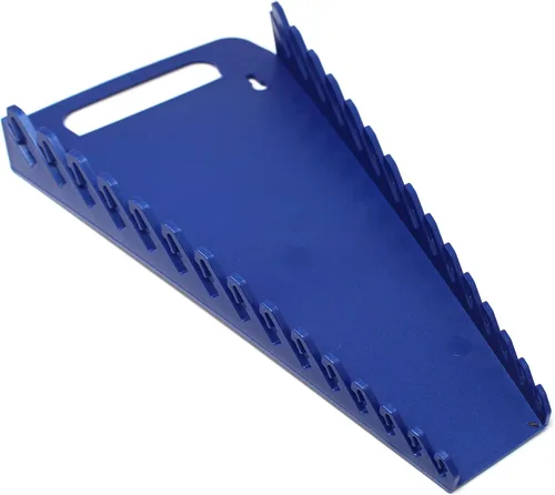 Vista 5 de Kit de bandeja organizadora de llaves de agarre de 15 herramientas, 2 soportes portátiles de plástico para bandejas de agarre