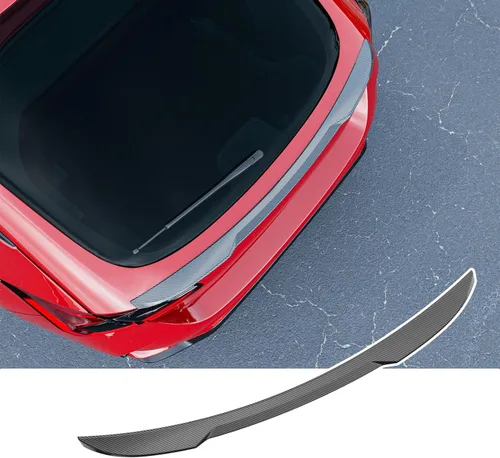 Vista 8 de SZYANG Alerón compatible con Honda Civic Hatchback 2022-2026, alerón de maletero con labio ABS, alerón de ala de repuesto para accesorios Honda