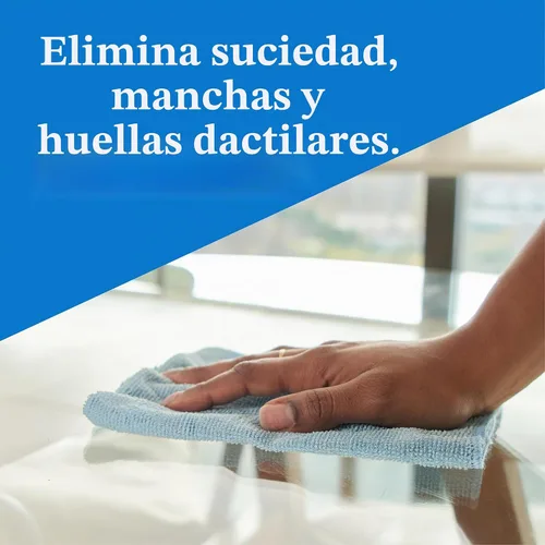 Vista 3 de CloroxPro Clorox EcoClean - Botella de spray limpiador de vidrio, 32 onzas líquidas, paquete de 9 (el paquete puede variar)