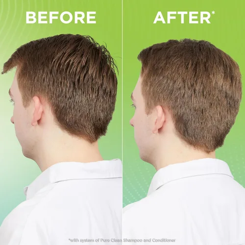 Vista 3 de Garnier Fructis Pure Clean Champú purificador, sin silicona, 12.5 onzas líquidas, 3 unidades (el embalaje puede variar)