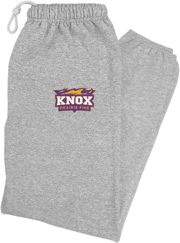 Vista 338 de LOGOVISION Pantalones deportivos, jogger para hombre con logotipo primario colegial, colección Heather atlética