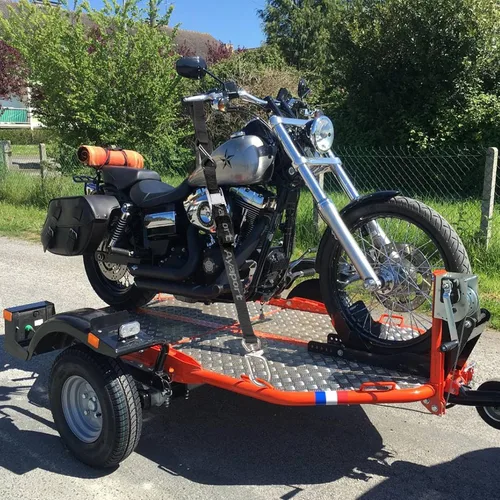 Vista 6 de Ayaport Correas de amarre para motocicleta de 1.1 pulgadas x 7 pies (con ganchos de mosquetón giratorios) con hebilla de leva, correa de manillar