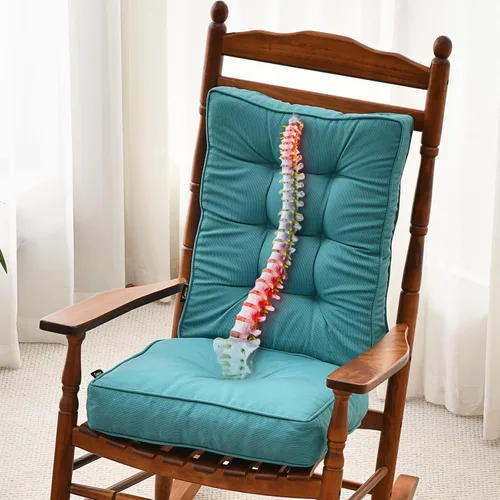 Vista 10 de SUNROX Cojín de Espuma Viscoelástica Antideslizante para Mecedora, FadeShield Resistente al Agua Almohadillas Acolchadas Gruesas y Duraderas, Juego
