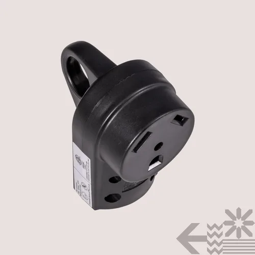 Vista 8 de True Mods NEMA TT-30R - Cable de alimentación de 125 V 30 A, enchufe hembra de repuesto para cable de 10/3 AWG [mango de agarre EZ] [listado ETL]