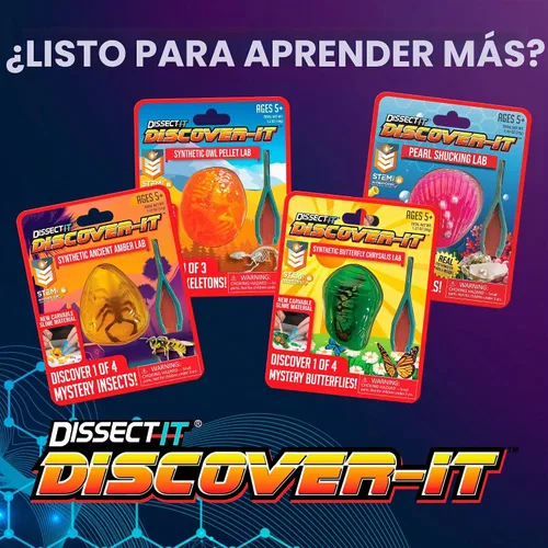Vista 6 de Discover-It - Kit de laboratorio de ciencias, juguetes STEM para niños, a