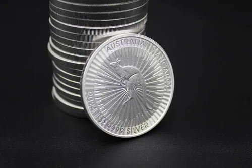 Vista 4 de 2015 - Presente (año aleatorio) Moneda de Canguro de Plata Australiana de 1 oz Brillante Sin Circular con Certificado de Autenticidad $1 Vendedor BU