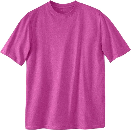 Vista 16 de KingSize Big & Tall - Camiseta ligera, sin encogimiento, con cuello redondo para hombre Gris Caliente Carbón